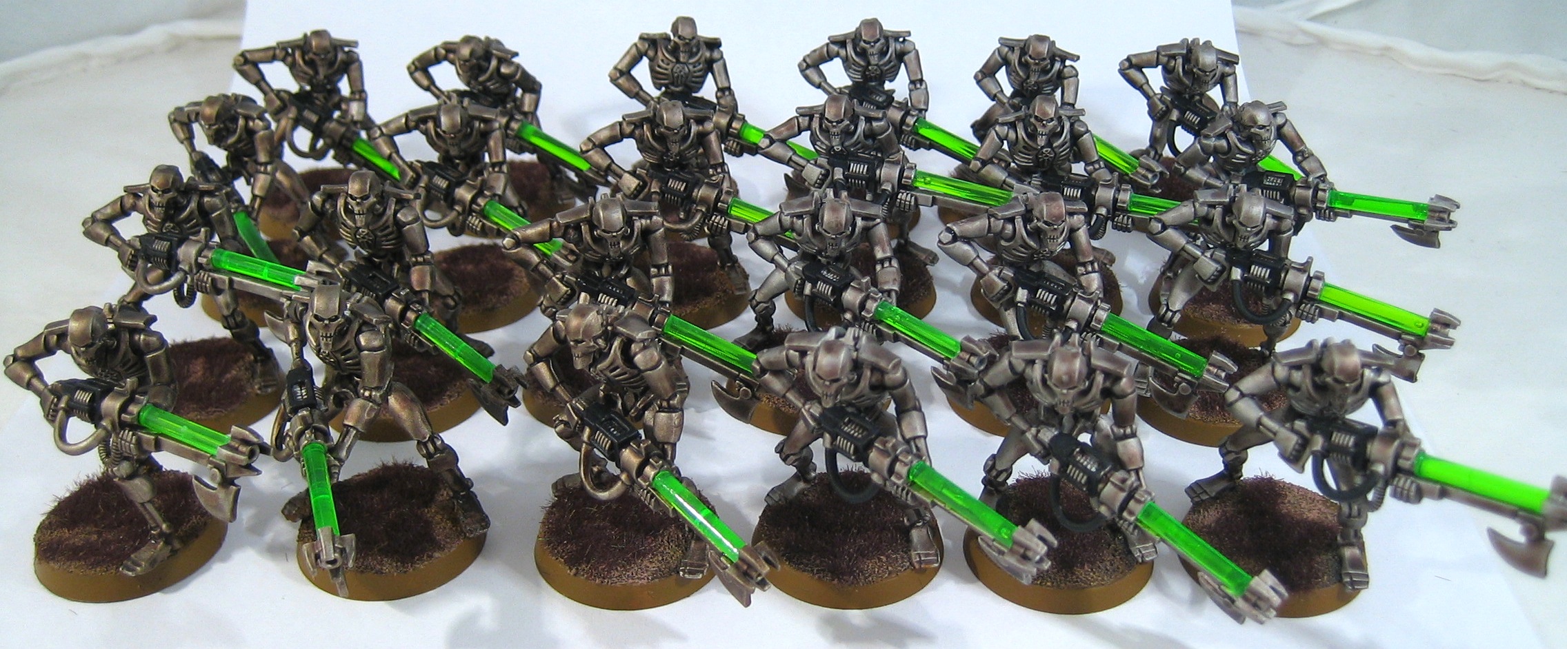 Necron Warriors - First and Second Phalanxes